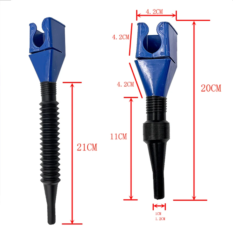 Dobrável plástico carro reabastecimento funil, gasolina motor óleo funil, filtro ferramenta de transferência, Auto acessórios, motocicleta