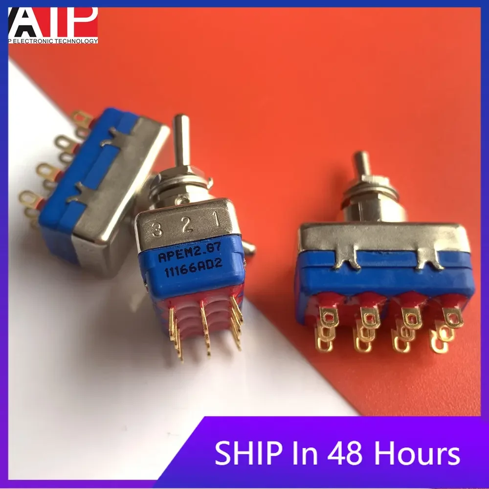 

1PCS 11166AD2 toggle switch 2 gear self lock switch genuine Original spot inventory