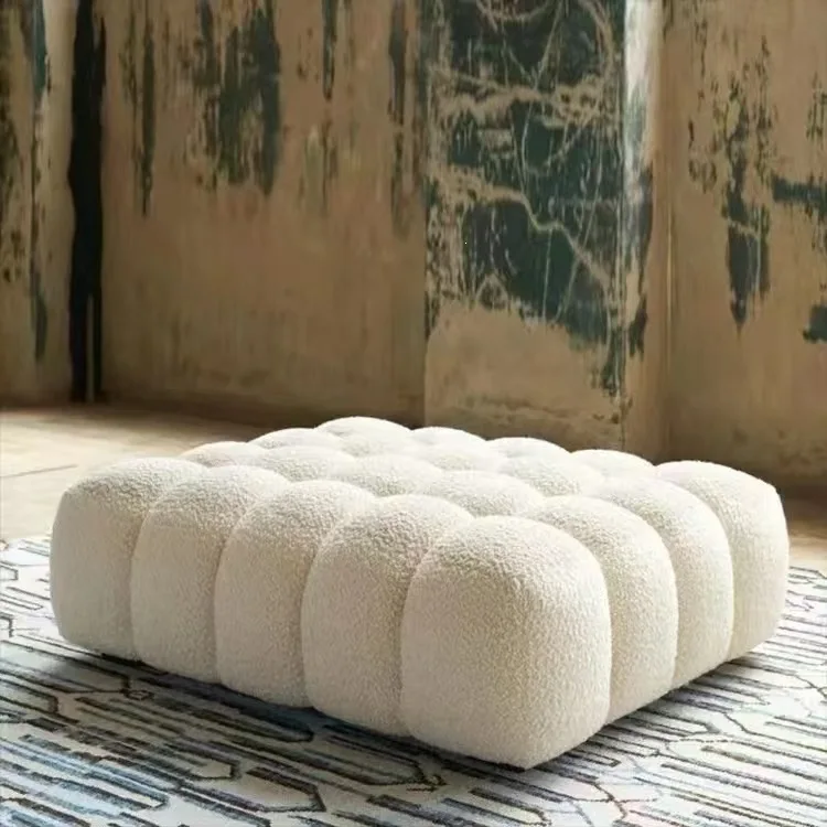 Cream-style cream puff sofa bed, dual-purpose sitting and reclining multifunctional small apartment fabric living room foldable