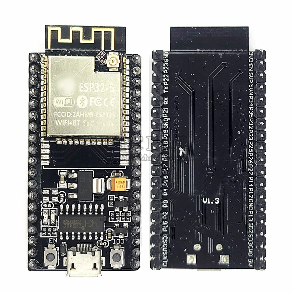 Placa de Desarrollo para el Internet de las cosas, placa inalámbrica de 38 Pines, WiFi 2,4G, Bluetooth, con puerto IPEX, ESP32-S, CH340, ESP32S V1.3