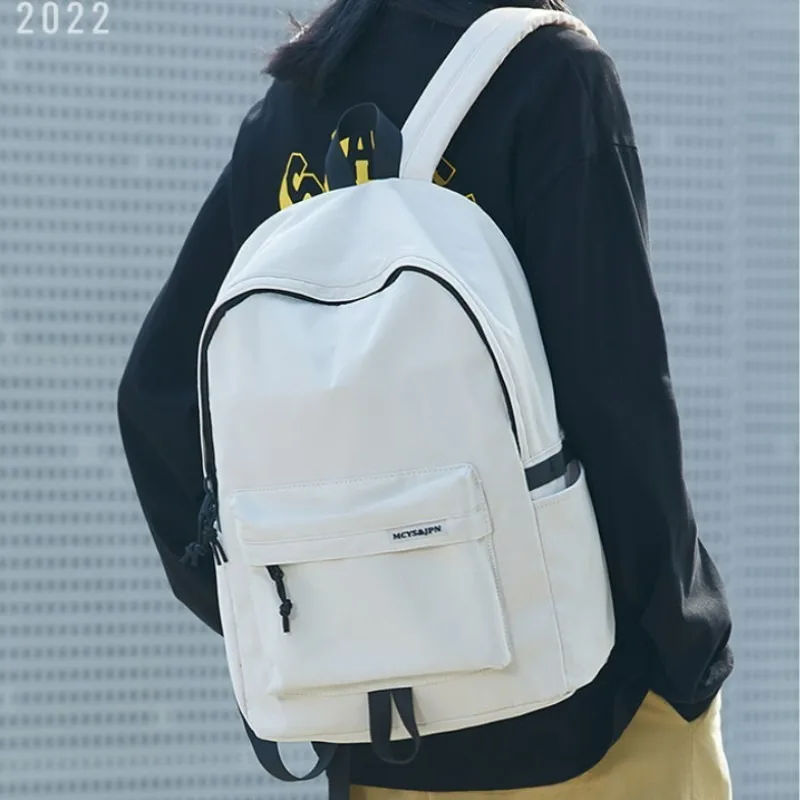 

Student-style women's Japanese-style backpack, large capacity, pure color, high school student backpack, travel backpack