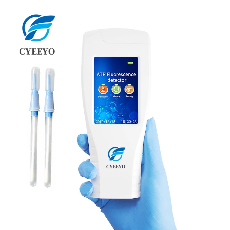 Portable Fluorescence Hygiene Monitor Monitoring System Atp Bacteria Device Detector Meter Test Price