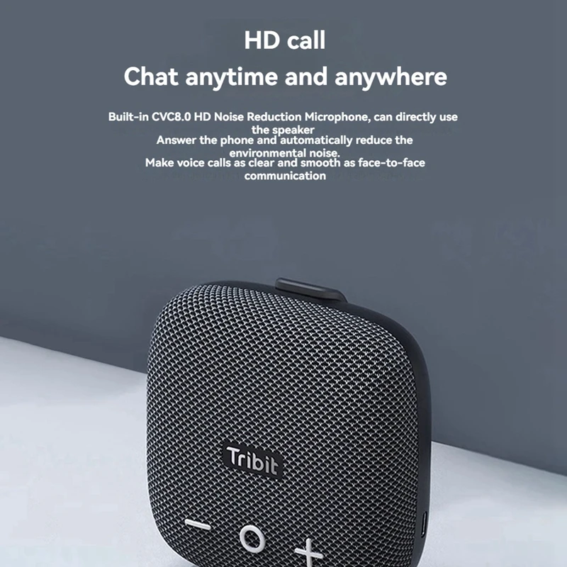 Przenośny głośnik Bluetooth StormBox Micro-Type 2, 90dB, mocny dźwięk, głęboki bas, mały głośnik kempingowy - A14G