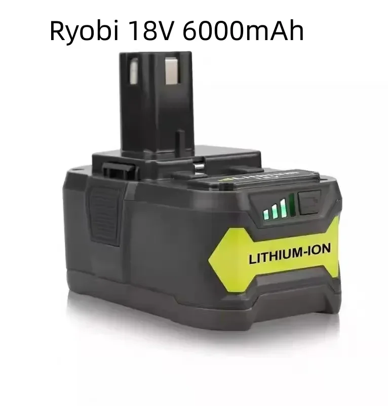 

Replace lithium ion battery Ryobi 18V 6000mAh wireless electric tool replace electric tool BPL1820 P108 P109 P106 RB18L50 RB18L4