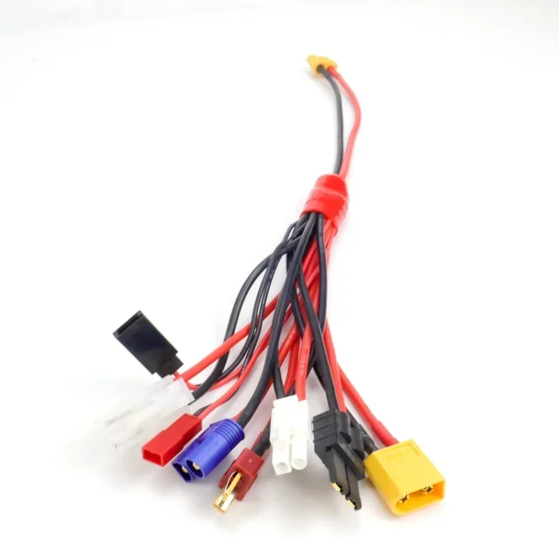 Kabel do akumulatorów Imax B6 B6AC Ładowarka RC Adapter Złącze Ładowarka 8 w 1 XT60 TRX Tamiya Lipo do samochodów RC i dronów
