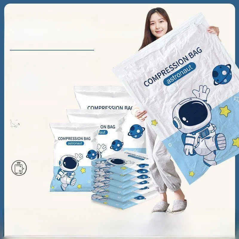 Vacuum Compression Storage Bag for Clothes And Quilts Moisture Proof Mold Proof Moving Travel Dormitory Organization Bag