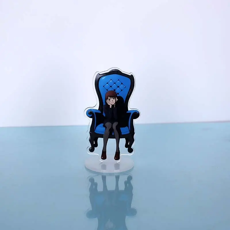 Jujutsu Kaisen Anime Figure Standing Sign Acrylic Gojo Satoru Stand Model Funny Desk Desktop Decoration Cartoon Ornament Toys