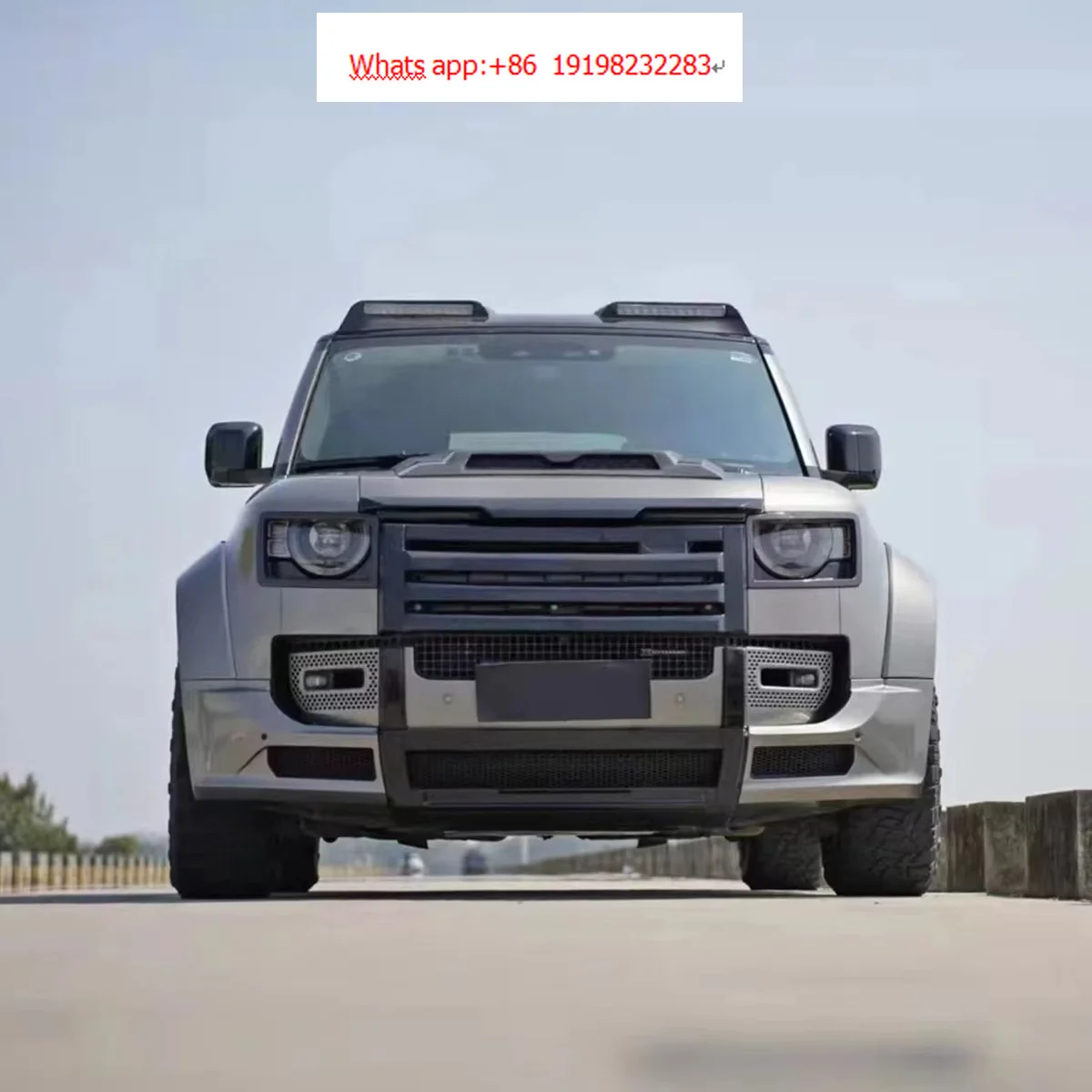 For Defender 90/110 L663 2020+ Upgrade to LUMMA WIDE Style Bodykit Include Grille Wheel Arch