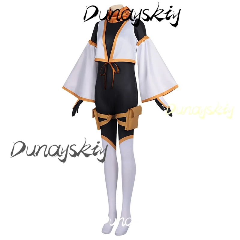 2025 Nieuwe Anime Ik Leven Met Een Otaku Neet Kunoichi Kanae Natsumi Cosplay Kostuum Pruik Vrouw Sexy Jumpsuits Uniform Aangepaste