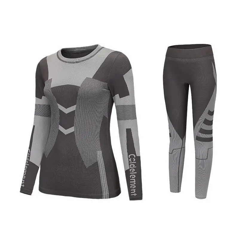 Quick-drying Clothes Breathable and Warm, Outdoor Ski Riding Sports Functional Underwear Set