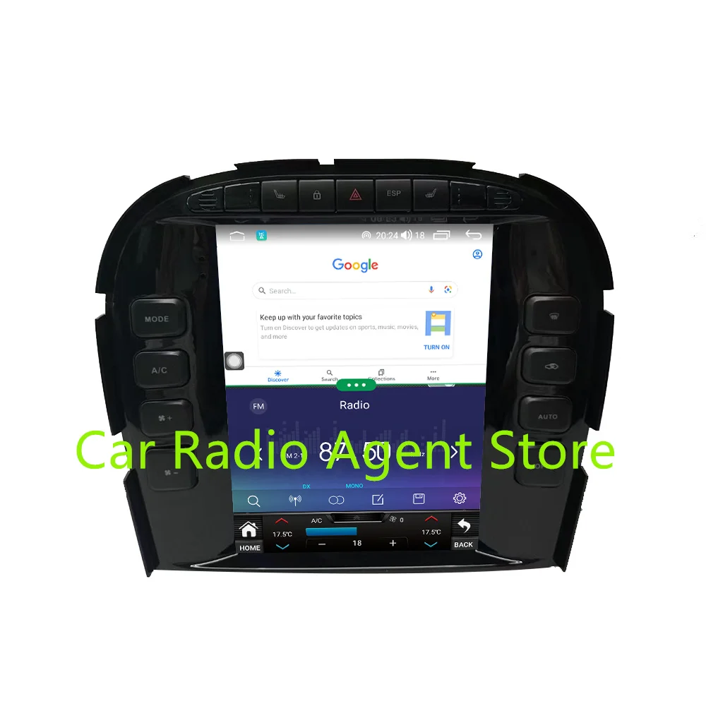 For Jaguar S-type 2001-2009 Android 13 8G128G CARPLAY Multimedia Player Car radio ​Stereo GPS Navigation Autoradio Head Unit