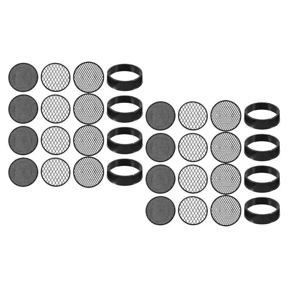 

8 Sets Soil Sieve Screen Plastic Sifting Mesh Tools Compost Gardening Shovel Spade Smooth Surface Without Burrs Digging