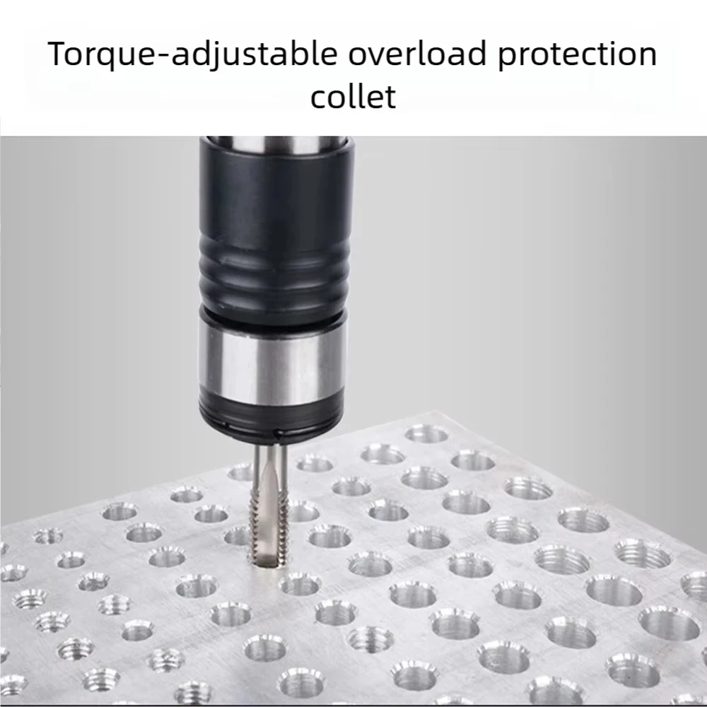 آلة التنصت المستقيمة الهوائية M3-M12 أداة طاقة الهواء ذات الرأس الواقي لأدوات الخيط الدقيقة للهندسة والحفر #4