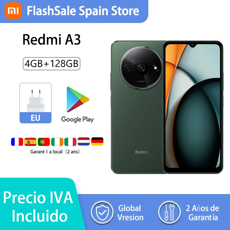 Redmi A3, smartfony, MediaTek Helio G36,6.71 \