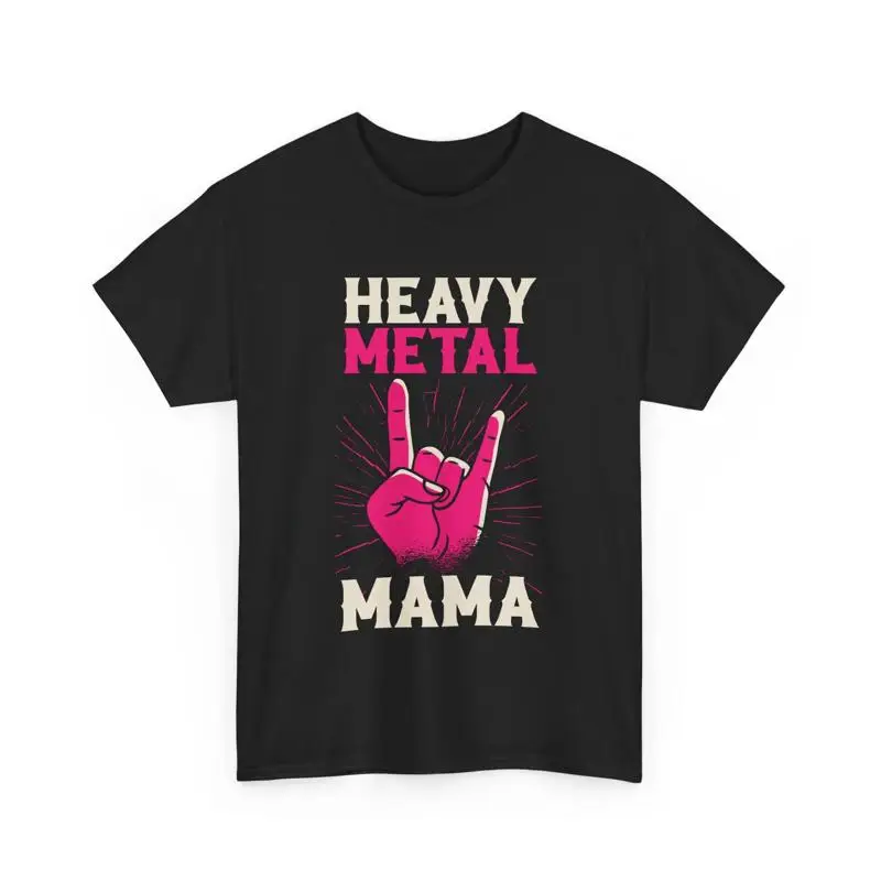Mother's Day Musician Mommy Music Lover Mom Heavy Metal Mama T Shirt