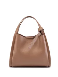 100% Genuine Leather Bucket Bag For Women 2025 New Cowhide Crossbody Bag Fashion Commuter Shoulder Bag For Shopping