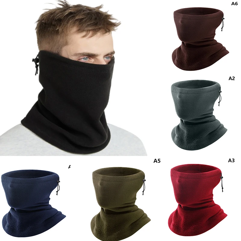 

Motorcycle Face Mask Winter Warm Balaclava Motorcycle Half Face Mask Warm Polar Fleece Neck Scarf Riding Biker Windproof Mask
