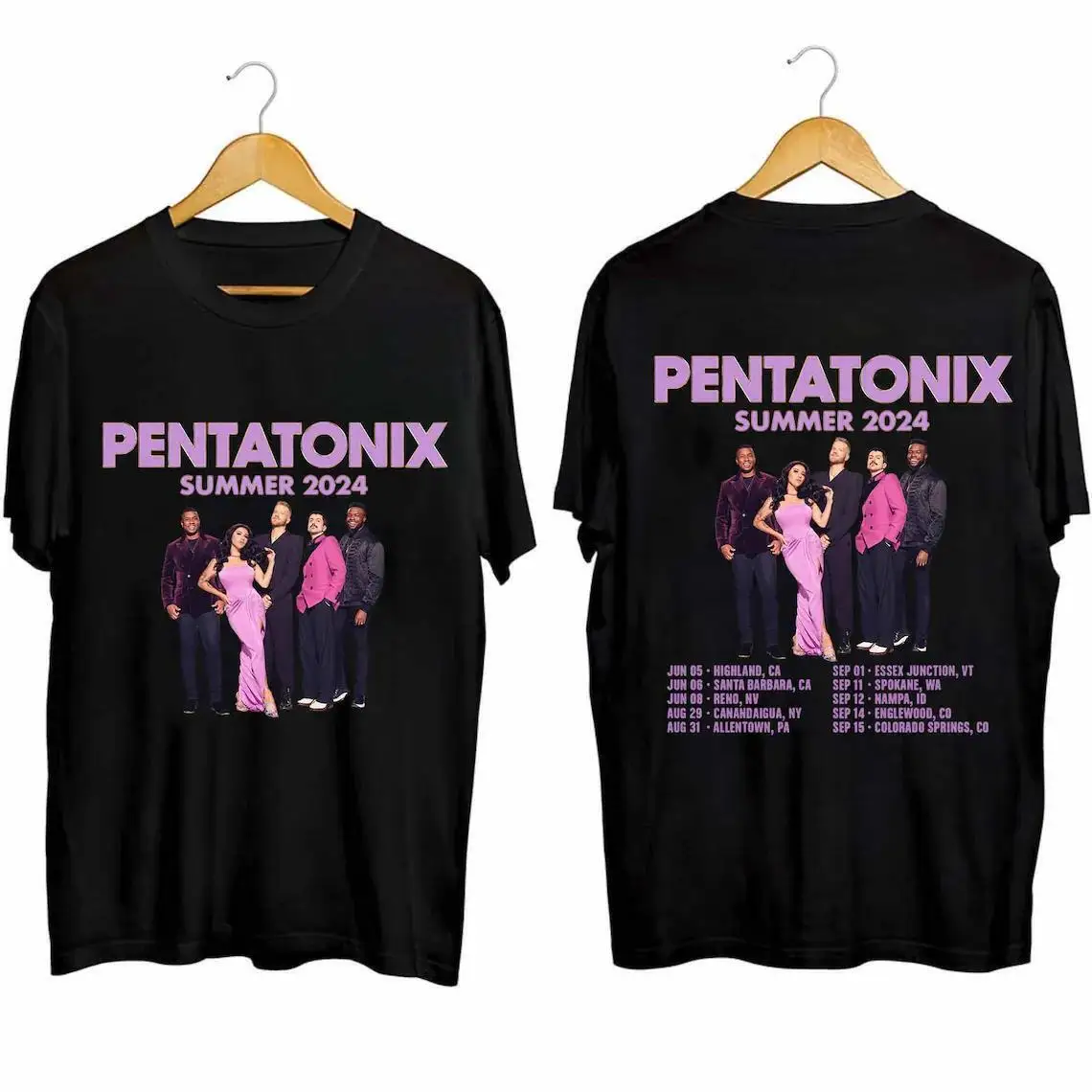 

Летняя рубашка Pentatonix 2024, летняя рубашка для путешествий Pentatonix Band Fan