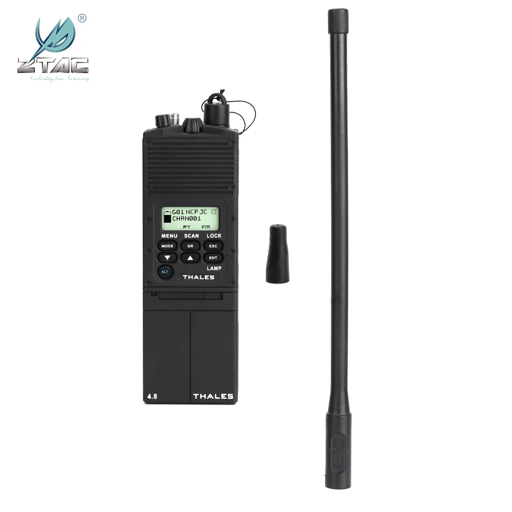 Z-TAC Tactical Radio PRC-148 Case(MBITR) Military Multiband Inter/Intra Team Softair Army Radio Handheld Transceiver Model