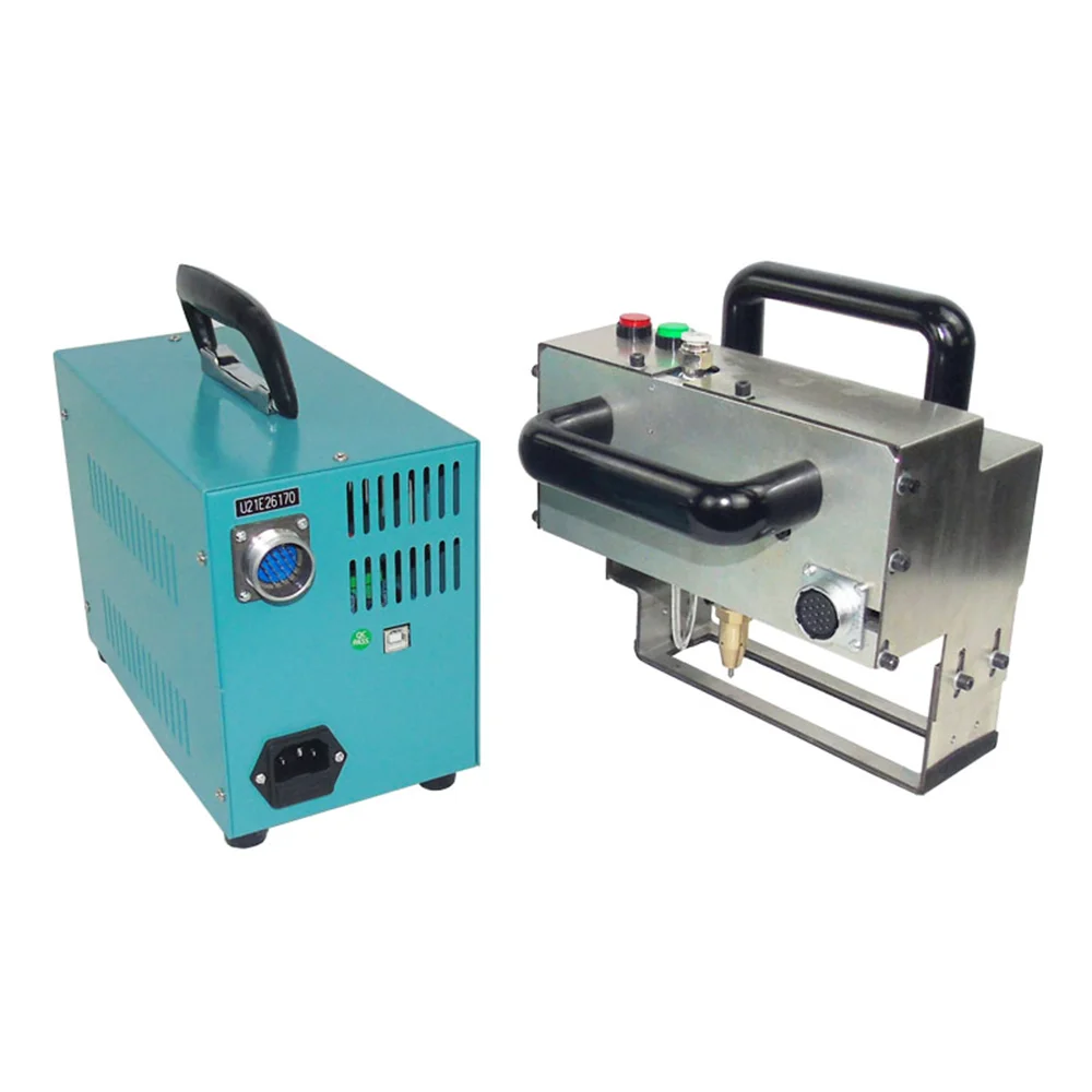 Portable Pneumatic Marking Machine 140*40/130*30MM For Automotive Frame Engine  VIN No. Dot Peen Engraving Machinery