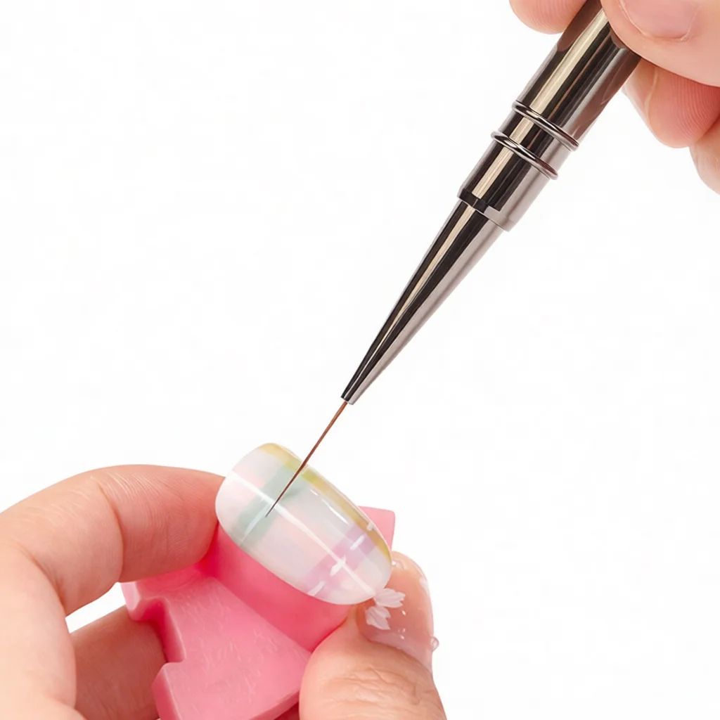 Professional Fine Nail Art Liner Brush Set Striper Pen Manicure Tools Ultra Thin Detail Painting Drawing Brushes Kit
