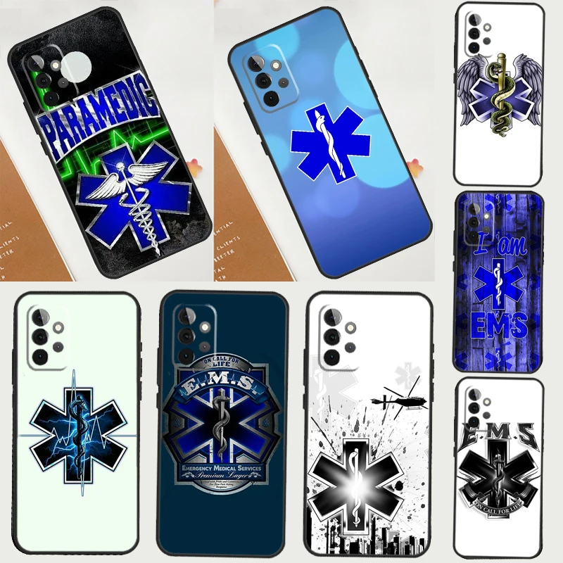 EMT EMS Medical Rescue Case For Samsung Galaxy A15 A55 A35 A53 A33 A13 A36 A56 A26 A16 A22 A32 A52 A54 A34 A05 A06