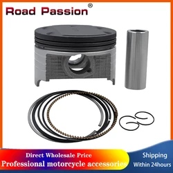 Road Passion Motorcycle 73mm ~ 74.5mm Piston Rings Kit For Suzuki DR250 1990-1995 AN250 250cc Burgman Skywave AN 250 1998-2006