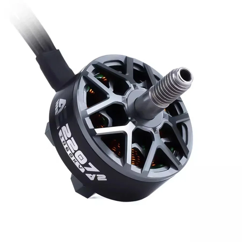 4 Stück Axis flying ae2207 v2 1860kv 1960kv 4 ~ 6s Lipo bürstenloser Motor 5mm für RC fpv 5/6inch Freestyle Racing Drohne Quadcopter