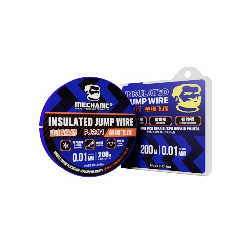 

Механик 0,005 мм-0,02 мм, ремонтный микронный уровень, прецизионный сверхтонкий серебряный переходной провод для материнской платы, патч-точка процессора