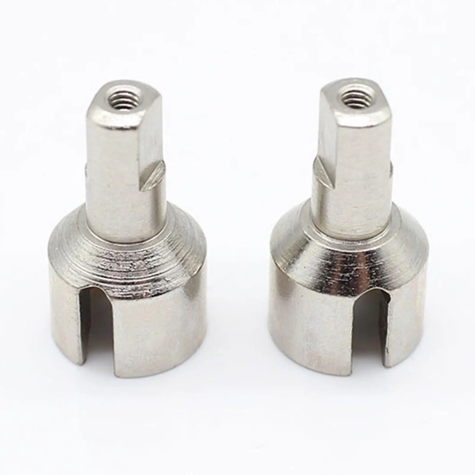 2 Pieces RC Car Differential Cup Metal 124008-2729 Spare Parts for Wltoys 124008 124010 Crawler Truck Hobby Model Accessories