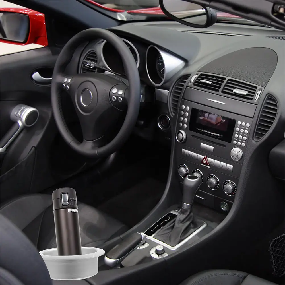 

2Pcs Premium Stainless Steel Cup Holder Insert Versatile Portable Design for Couch Sofa Boat Rv Car Backseat Table Canoe