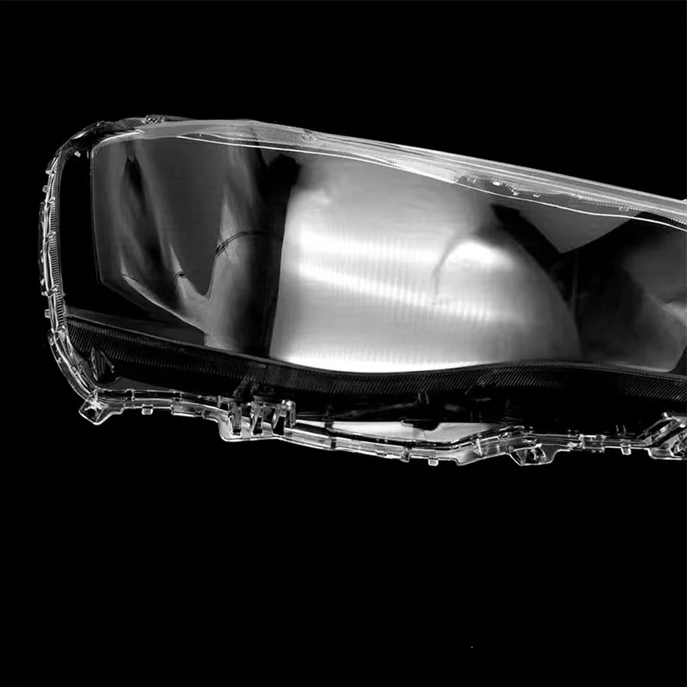 For Mitsubishi Outlander 2010-2012 Car Front Headlight Cover Headlamp Case Transparent Lampshade Glass Light Cover Lamp Shell