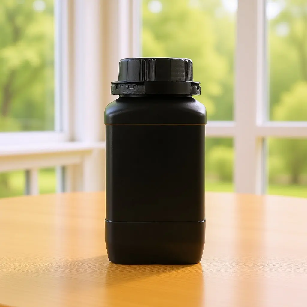 

2Pcs 1000Ml Wide Mouth Reagent Bottle Heavy Duty Reusable Plastic Bottle for Chemical Factory and Food Industry Storage