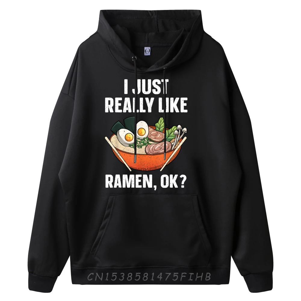 Funny Ramen Noodles For Noodle Ramen Lovers Mens Clothing Plus Size Unisex Sweatshirts Korean