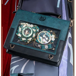 Gen -Impact -Handtasche Genshin, Xiao Itabag JK Student Rucksack, Messenger -Tasche, Umhängetasche, Anime -Spiel, Cosplay -Accessoires, Geschenke 6 Hauptverkäufe Xiao Rucksack - №6