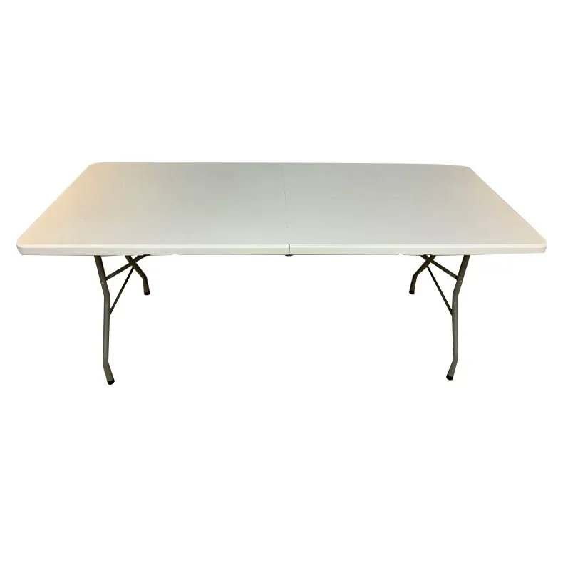 

Portable long dining table training meeting blow molding folding stall wholesale outdoor