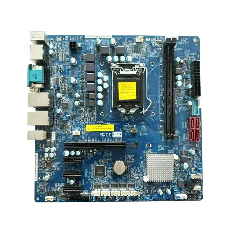 71170-001 REV.2.0  85P0XT027083  00045F453463  Industrial Motherboard CPU Board Stock 100%testing