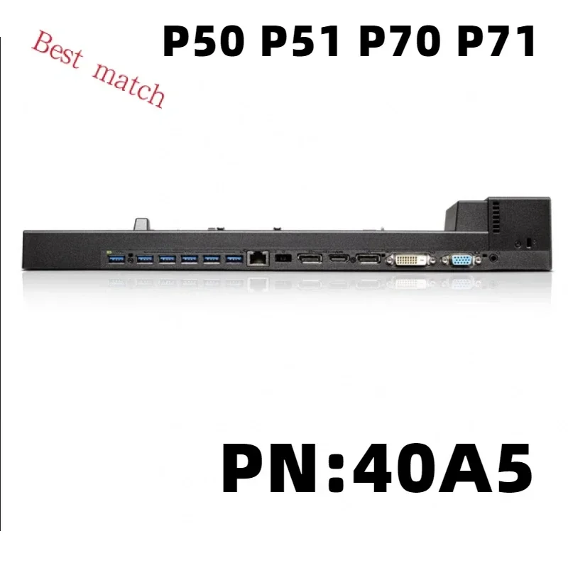 

For Lenovo P50 P51 P70 P71 Workstation Dock 40A5