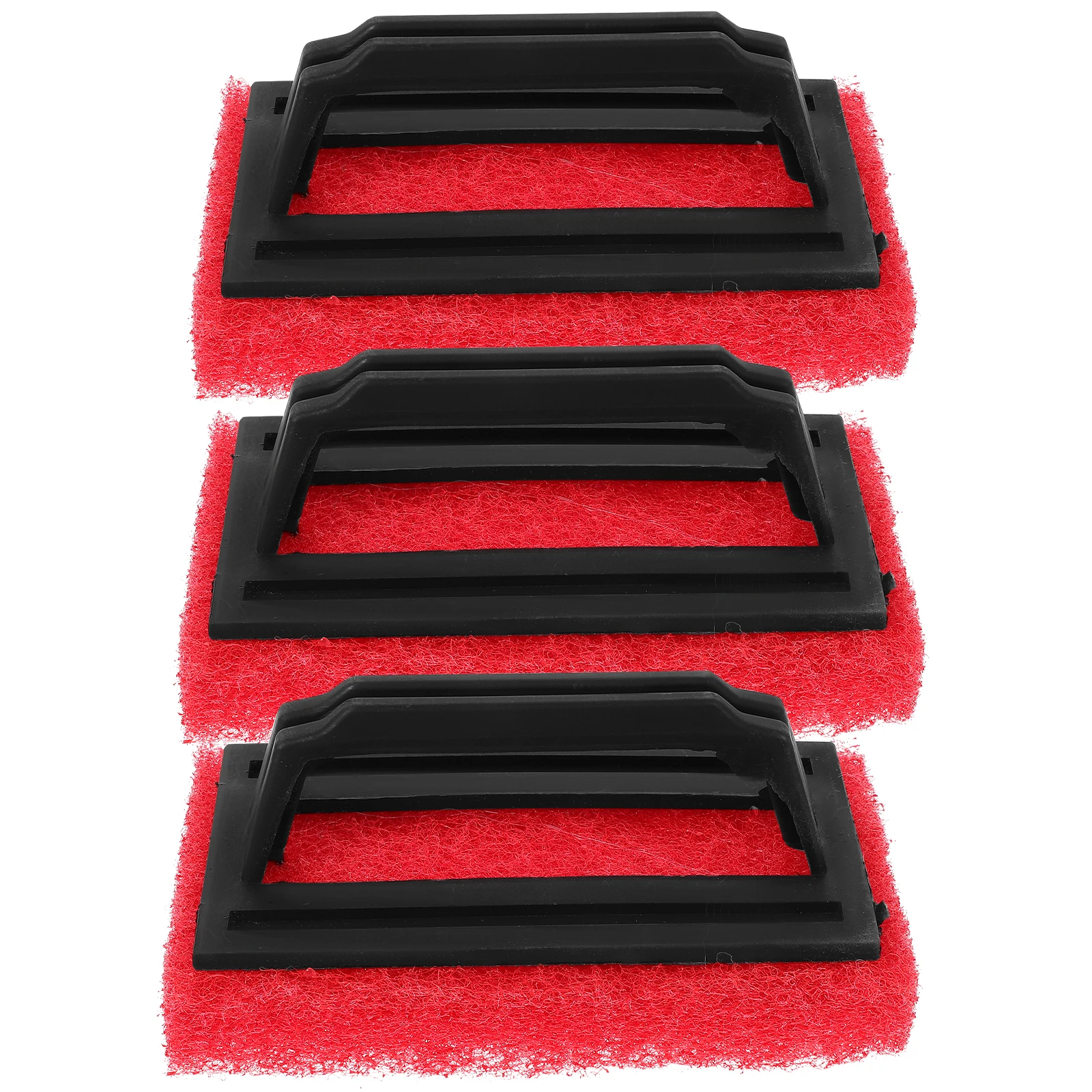 3pcs Cleaning Brush for Ink Remover Sponge Material PP Durable Compact Wide Application Textile Graphics Hand