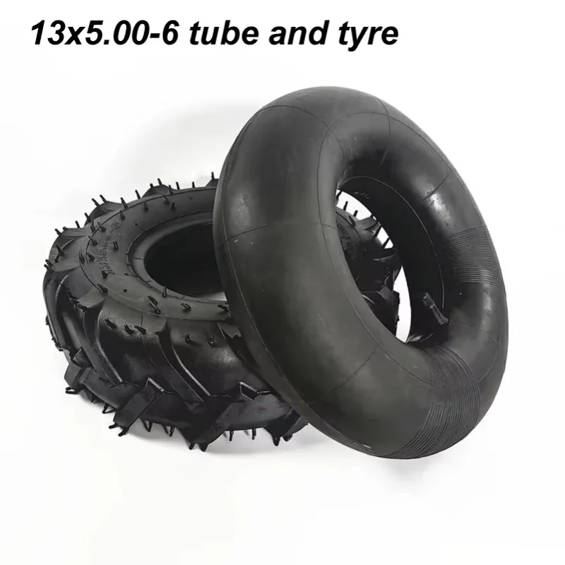 【2026】13 Inch Inner Tube Outer Tyre 13x5.00-6 13*5.00-6 For Beach Kart Tire General 5.00-6 Butyl Inner Tube