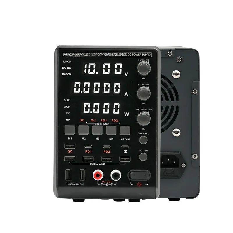 Programmable DC Power Supply 30V 10A Digital Display Adjustable Regulated Bench Power Source Constant Voltage Constant