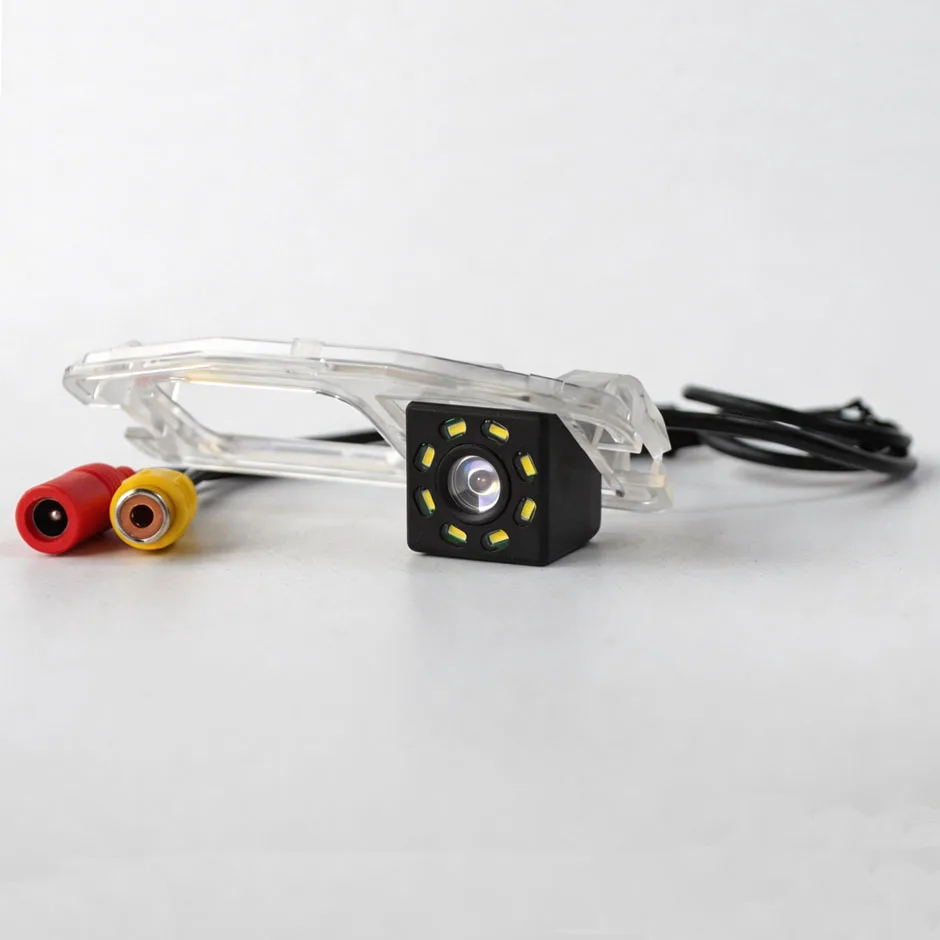 HD Rear View Backup Camera Reverse License Plate Light Parking Fits Honda Odyssey 2009-2013.