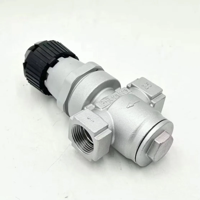Steam pressure reducing valve SS304 PN16 direct acting threaded bellows type