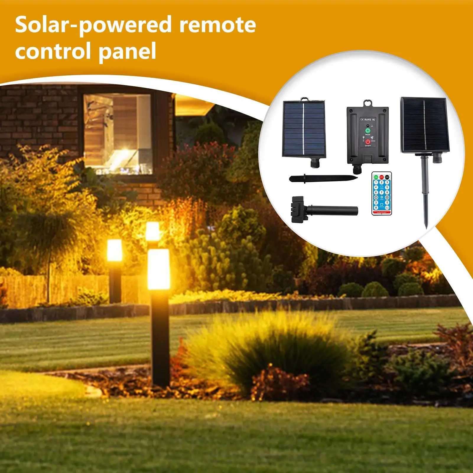 31V Portable Solar Panel Waterproof Remote USB String Lights for Garden Outdoor Patio Tent Yard Pathway Shed Camping Decoration