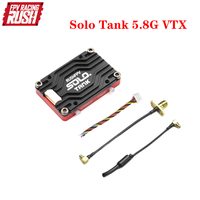 RUSH TANK MAX SOLO 5.8GHz 2.5W High Power 48CH VTX Video Transmitter with CNC shell for RC FPV Long Range Fixed-wing Drones DIY