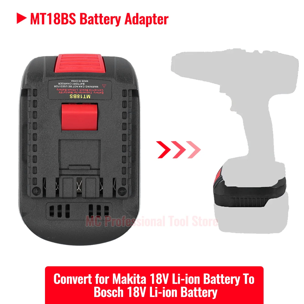 Makita 18v Li-ion Battery Converter Adapter Ferramentas Elétricas Ferramentas Elétricas Mt18bs