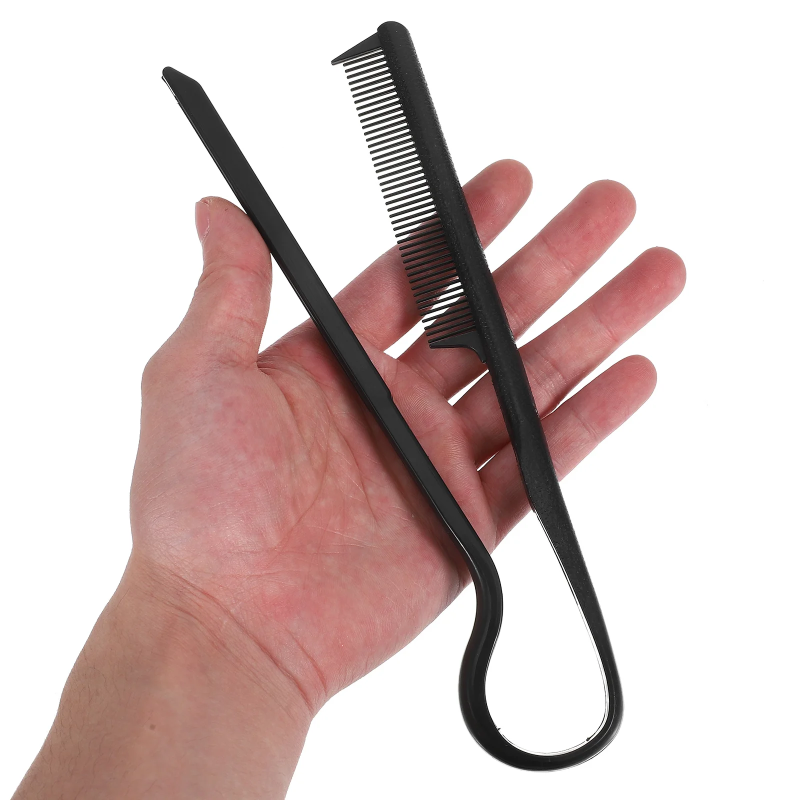 

2pcs Hair Combs V-Shaped Straight Hair Shaper Styling Tool For Heat Protection Hairdressing Comb Smoothing Touch-Up