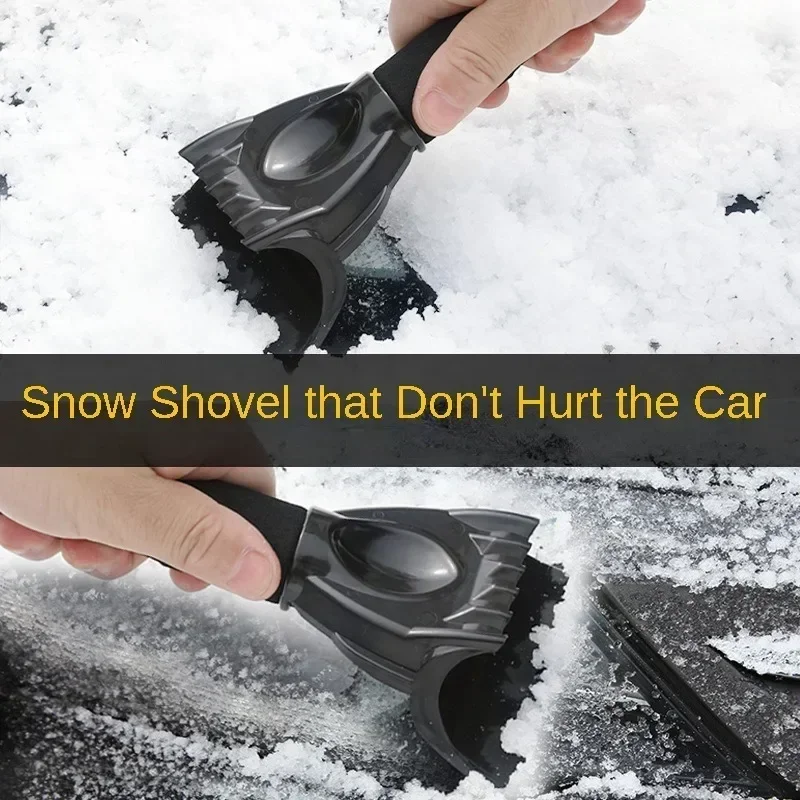 GEFENSI Ice Scraper For All Models Exquisite Snow Removal Vehicle Deicer Car Window Scraper Glass Defroster Car Winter Accessori