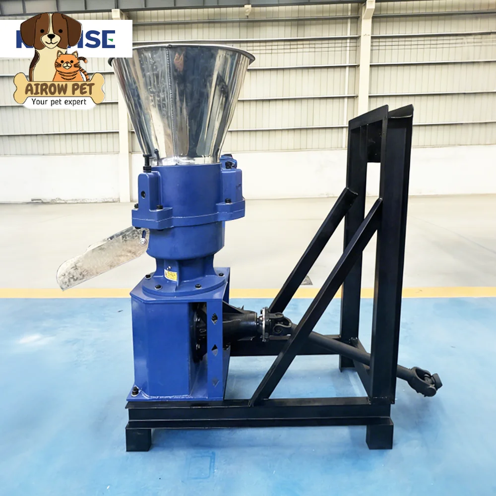 AIROW PTO Feed Pellet Machine for Farm Use With Stable Output for Poultry Cattle Sheep and Small Livestock Feeding
