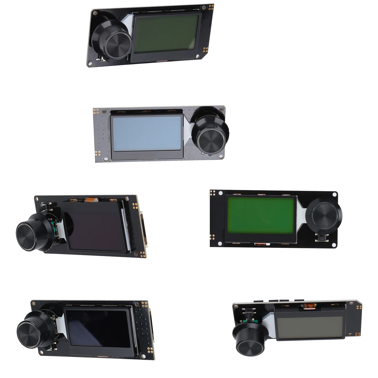 LCD Display Module Smart Controller 3D Printer Control Board 3D Printer Accessories with LCD Display for Small Scale Equipment